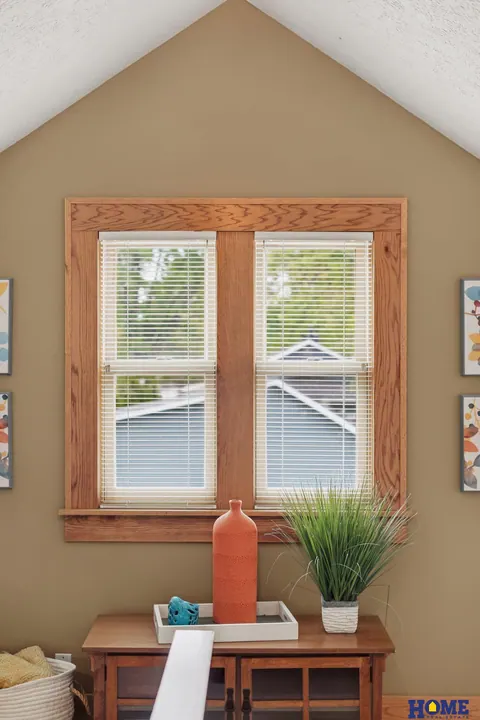 207 W 4th Street: window nook in the primary bedroom